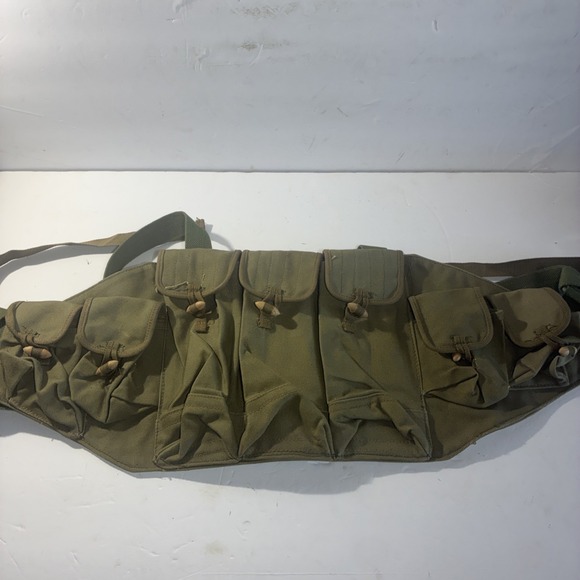Other - Surplus Vietanm War Chinese Type 56 Chest Rig Ammo Bandolier Pouch Original